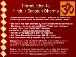 A Glimpse of India - Hindu Swayamsevak Sangh USA