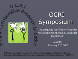 OCRI Symposium