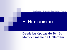 El Humanismo - Clase de Historia
