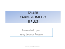Diapositiva 1 - Curso de Geometria. Primer PA 2012