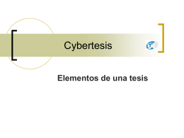 Cybertesis