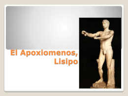 El Apoxiomenos, Lisipo