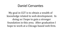 Daniel Cervantes - Purdue University
