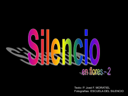 SILENCIO EN FLORES II - Dominicos