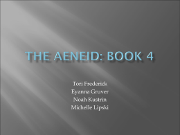 The aeneid: book 4 - Lake