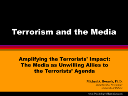 Terrorism: Media
