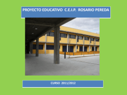 Diapositiva 1 - CEIP Rosario Pereda