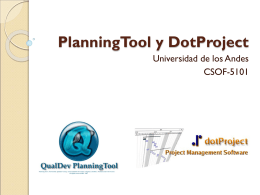 PlanningTool y DotProject