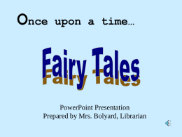 Fairy Tales - Lamar Middle School