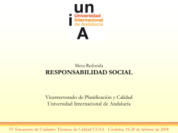 Modelo de Responsabilidad Social UNIA …