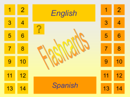 Vocabulary Flashcards - Santa Ana Unified School District