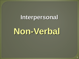 Nonverbal - FLCC PAWS