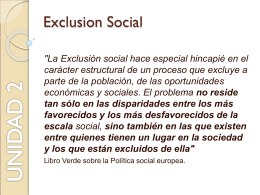 Exclusion Social - cmiatenea