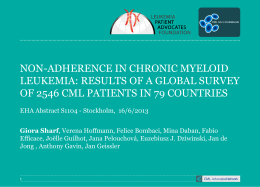 CML Patient Adherence
