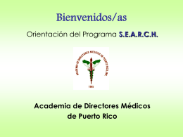 PROGRAMA SEARCH - Medical Electives Office | UCC …