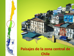 Paisajes de la zona central de Chile