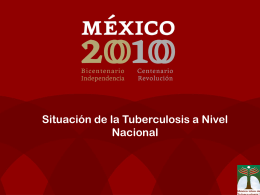 Diapositiva 1 - Southeastern National Tuberculosis Center
