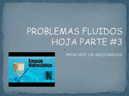 PROBLEMAS FLUIDOS HOJA PARTE #2