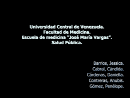 Universidad Central de Venezuela. Facultad de Medicina.