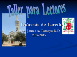 Diocese of Laredo 2012