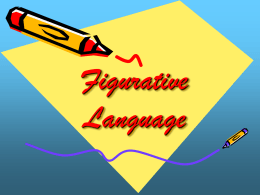 Figurative Language - Ms. Campbell's 6th Grade English …