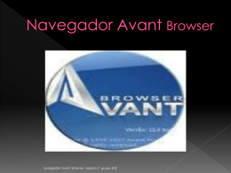 Navegador Avant Browser - Capacitacion Blog | CEMSAD