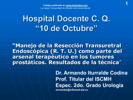 Hospital Docente C. Q. “10 de Octubre”