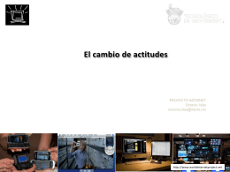 Diapositiva 1 - Octavio Islas | "Contra el silencio y el