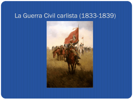La Guerra Civil carlista (1833