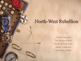 North-West Rebellion 1