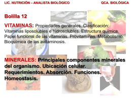 BIOELEMENTOS - quimicabiologicaunsl