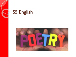 Poetry - Wikispaces