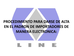 Diapositiva 1 - Agencia Aduanal Almazo Line