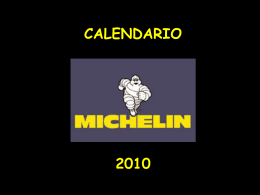 Calendario Michelin