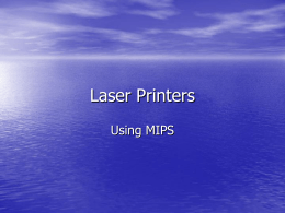 Laser Printers - UH Cullen College of Engineering
