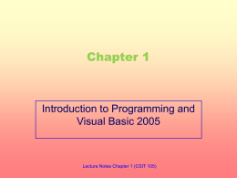 Starting Out With Visual Basic .Net 3rd Edition