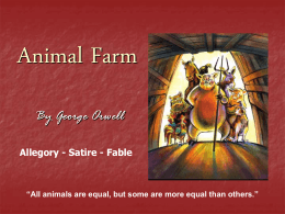 Animal Farm - World of Teaching
