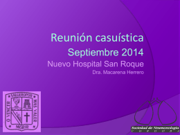 CASUISTICA Hospital Nuevo San Roque