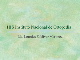 HIS Instituto Nacional de Ortopedia