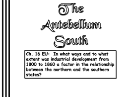 The Antebellum South - Grapevine Colleyville …