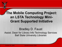 Mobile Computing Project - Information Today, Inc.