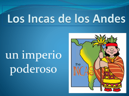Los Incas de los Andes - Tenafly Public Schools