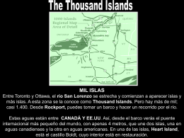 Thousand Islands - ...:: Meilės Svajos :: Viskas apie