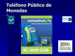 Telefono Publico de Monedas