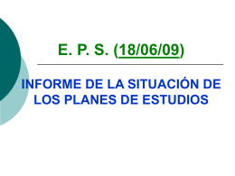 INFORME PLANES DE ESTUDIOS 18-06-09