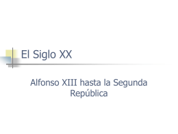 El Siglo XX - www4.gvsu.edu