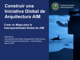 Global AIM Architecture Framework