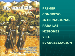 Diapositiva 1 - Ordo Fratrum Minorum | Franciscan Friars