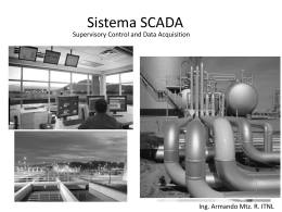 Sistema de control SCADA y Control Distribuido
