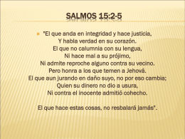 Salmos 15:2-5